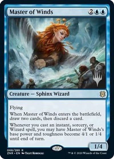 Master of Winds Promo Pack: Zendikar Rising Magic card