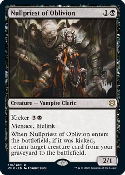 Nullpriest of Oblivion Promo Pack: Zendikar Rising Magic card