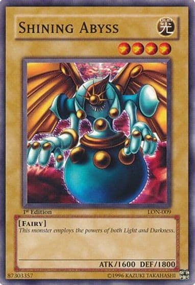 Shining Abyss Labyrinth of Nightmare Yu-Gi-Oh! card