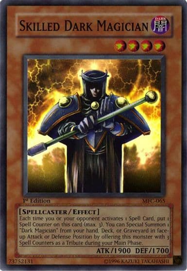Skilled Dark Magician Magician's Force Yu-Gi-Oh! card
