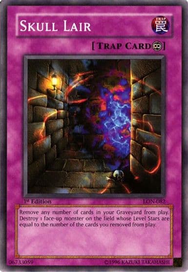 Skull Lair Labyrinth of Nightmare Yu-Gi-Oh! card