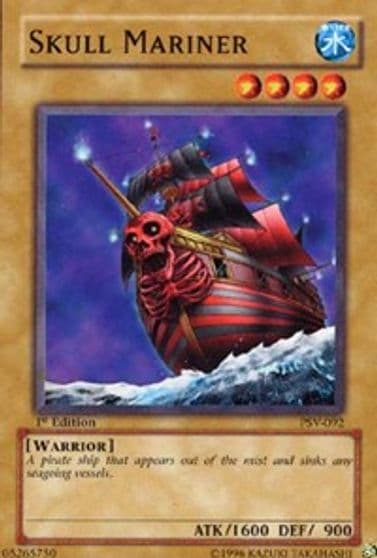 Skull Mariner Pharaoh's Servant Yu-Gi-Oh! card