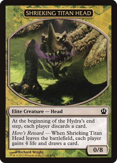 Shrieking Titan Head Hero's Path Promos Magic card