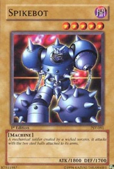 Spikebot Pharaoh's Servant Yu-Gi-Oh! card