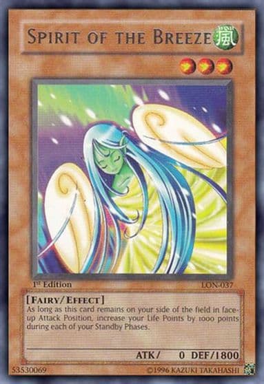 Spirit of the Breeze Labyrinth of Nightmare Yu-Gi-Oh! card