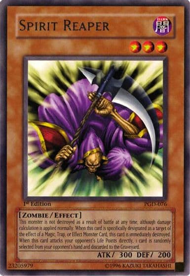 Spirit Reaper Pharaonic Guardian Yu-Gi-Oh! card