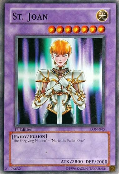 St Joan Labyrinth of Nightmare Yu-Gi-Oh! card