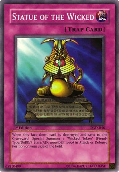Statue of the Wicked Pharaonic Guardian Yu-Gi-Oh! card