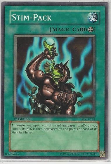 Stim Pack Metal Raiders Yu-Gi-Oh! card