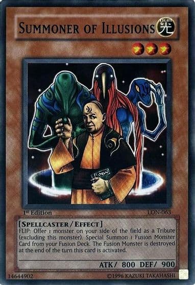Summoner of Illusions Labyrinth of Nightmare Yu-Gi-Oh! card