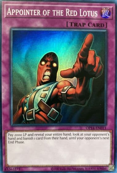 Appointer of the Red Lotus OTS Tournament Pack 14 Yu-Gi-Oh! card