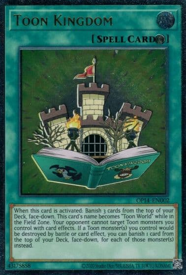 Toon Kingdom UTR OTS Tournament Pack 14 Yu-Gi-Oh! card