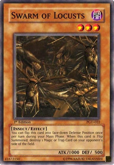 Swarm of Locusts Pharaonic Guardian Yu-Gi-Oh! card