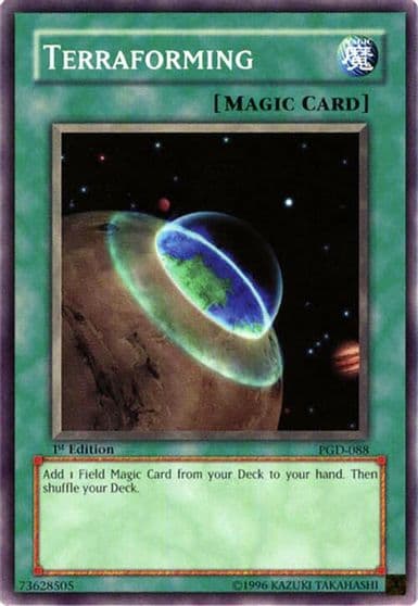 Terraforming Pharaonic Guardian Yu-Gi-Oh! card
