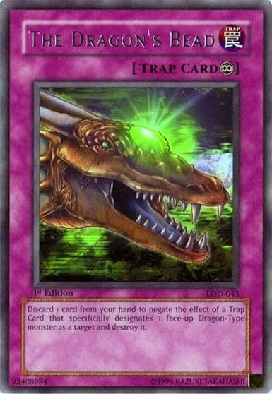 The Dragons Bead Legacy of Darkness Yu-Gi-Oh! card