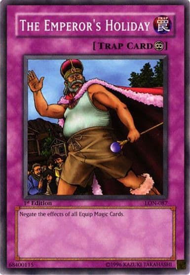 The Emperors Holiday Labyrinth of Nightmare Yu-Gi-Oh! card