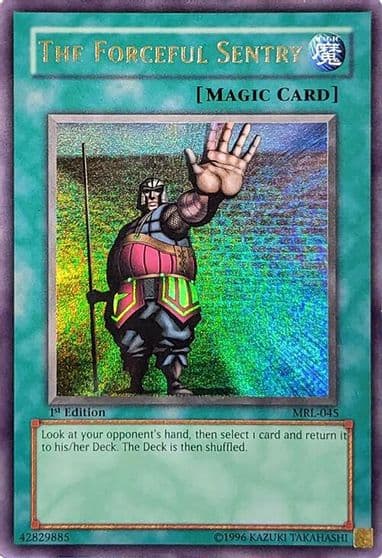 The Forceful Sentry Magic Ruler Yu-Gi-Oh! card