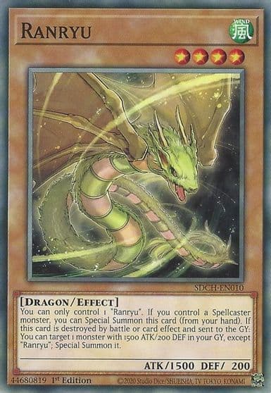 Ranryu Structure Deck: Spirit Charmers Yu-Gi-Oh! card