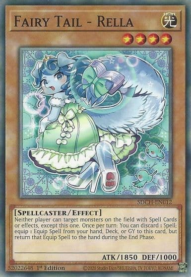 Fairy Tail Rella Structure Deck: Spirit Charmers Yu-Gi-Oh! card