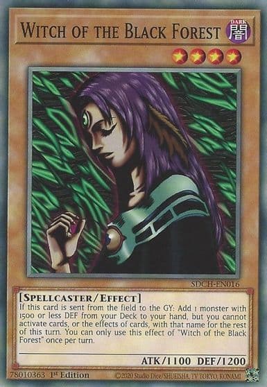 Witch of the Black Forest Structure Deck: Spirit Charmers Yu-Gi-Oh! card