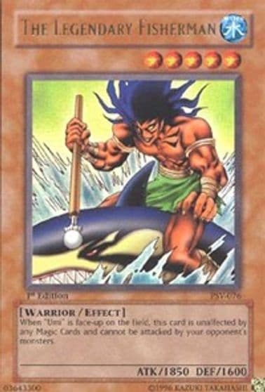 The Legendary Fisherman Pharaoh's Servant Yu-Gi-Oh! card