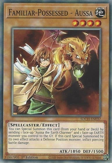 Familiar Possessed Aussa Structure Deck: Spirit Charmers Yu-Gi-Oh! card