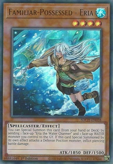 Familiar Possessed Eria Alternate Art Structure Deck: Spirit Charmers Yu-Gi-Oh! card