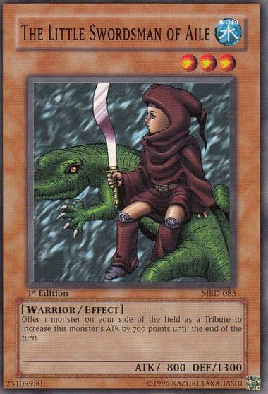 The Little Swordsman of Aile Metal Raiders Yu-Gi-Oh! card