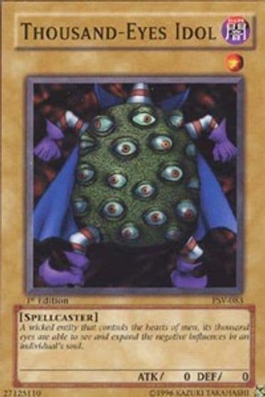 Thousand Eyes Idol Pharaoh's Servant Yu-Gi-Oh! card