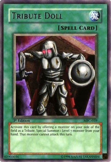 Tribute Doll Magician's Force Yu-Gi-Oh! card