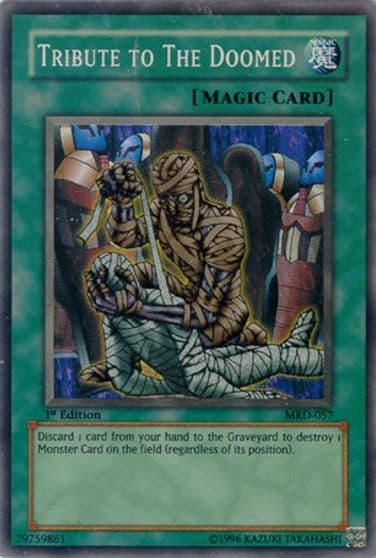 Tribute to The Doomed Metal Raiders Yu-Gi-Oh! card