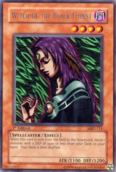 Witch of the Black Forest Metal Raiders Yu-Gi-Oh! card