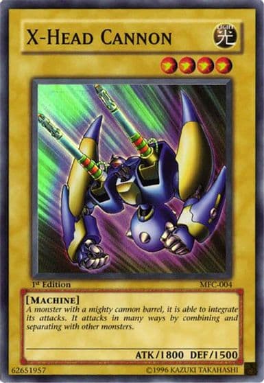 X Head Cannon Magician's Force Yu-Gi-Oh! card