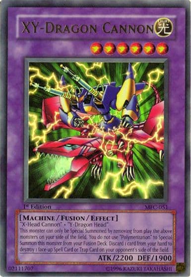 XY Dragon Cannon Magician's Force Yu-Gi-Oh! card