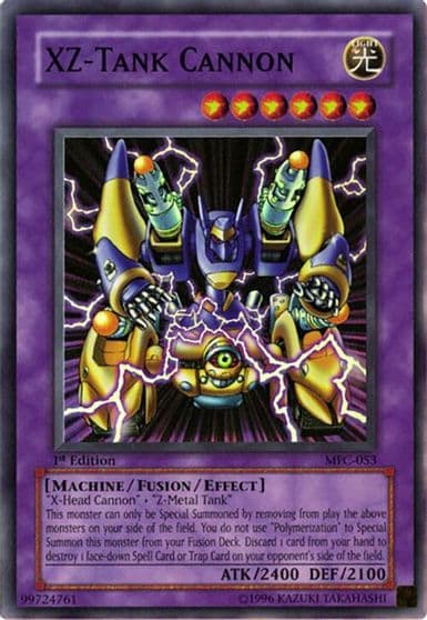 XZ Tank Cannon Magician's Force Yu-Gi-Oh! card