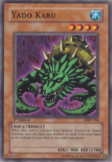 Yado Karu Metal Raiders Yu-Gi-Oh! card