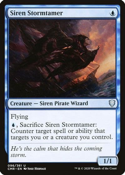Siren Stormtamer Commander Legends Magic card