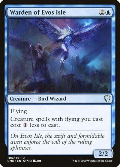 Warden of Evos Isle Commander Legends Magic card