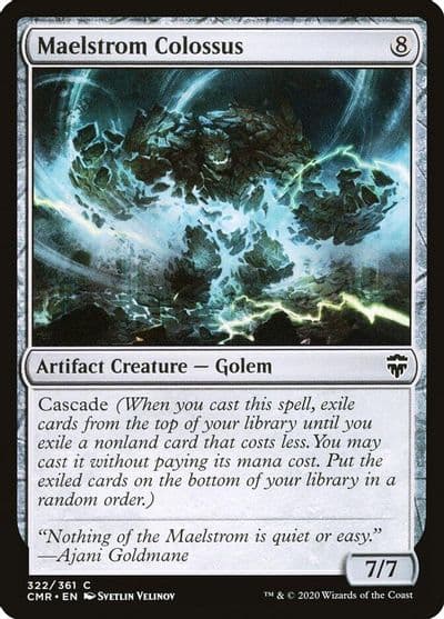 Maelstrom Colossus Commander Legends Magic card
