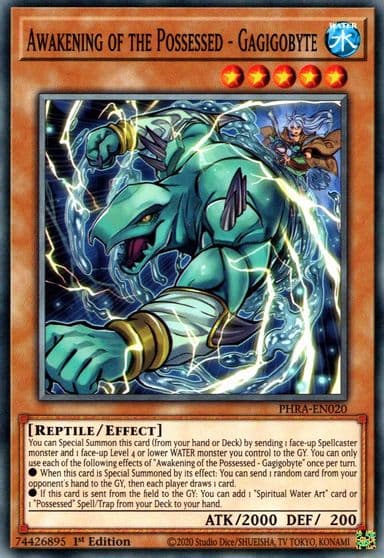 Awakening of the Possessed Gagigobyte Phantom Rage Yu-Gi-Oh! card