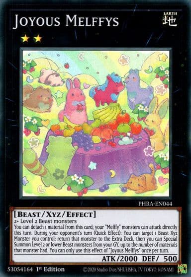 Joyous Melffys Phantom Rage Yu-Gi-Oh! card