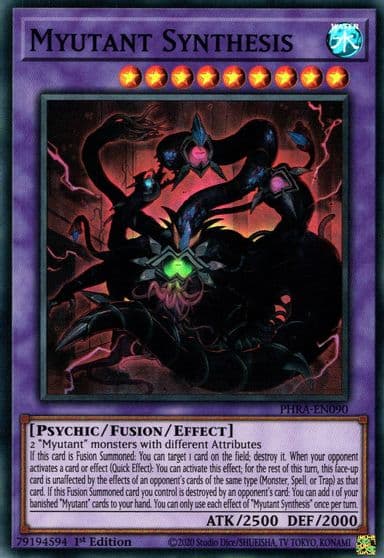 Myutant Synthesis Phantom Rage Yu-Gi-Oh! card