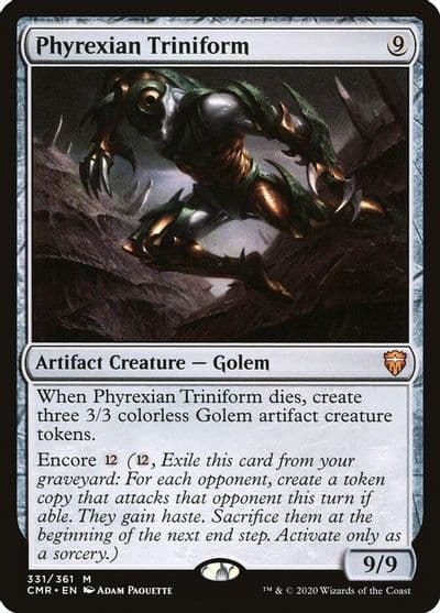 Phyrexian Triniform Commander Legends Magic card