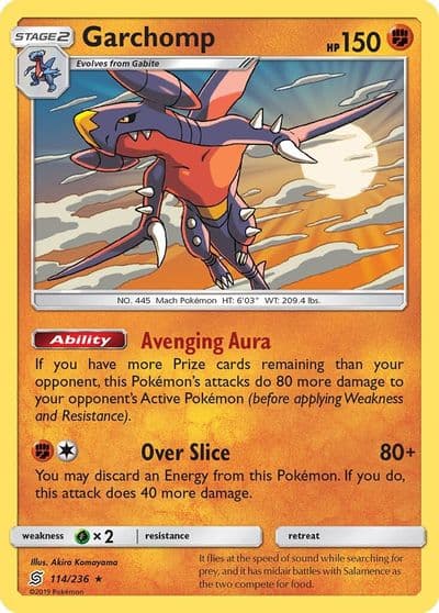 Garchomp (SM Unified Minds) Deck Exclusives Pokemon card