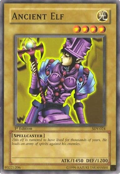 Ancient Elf Starter Deck: Yugi Yu-Gi-Oh! card