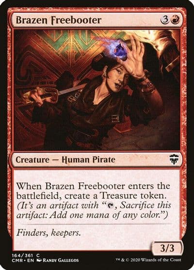 Brazen Freebooter Commander Legends Magic card