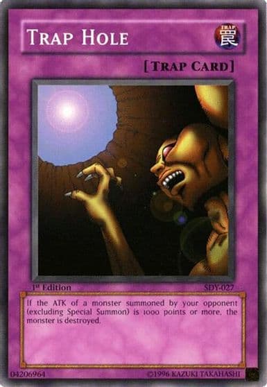 Trap Hole Starter Deck: Yugi Yu-Gi-Oh! card