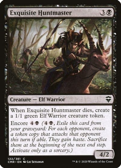 Exquisite Huntmaster Commander Legends Magic card