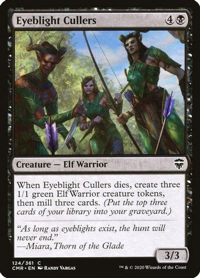 Eyeblight Cullers Commander Legends Magic card