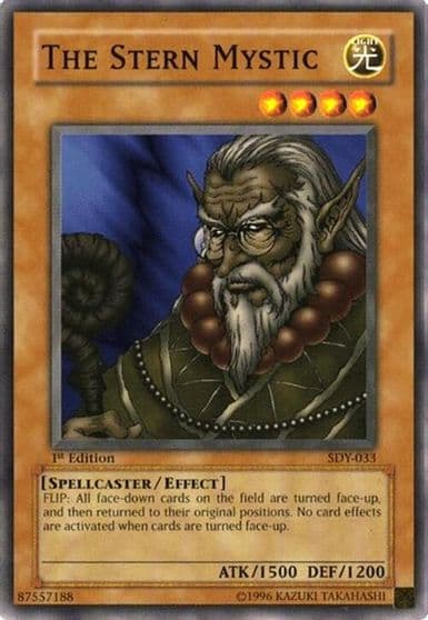 The Stern Mystic Starter Deck: Yugi Yu-Gi-Oh! card